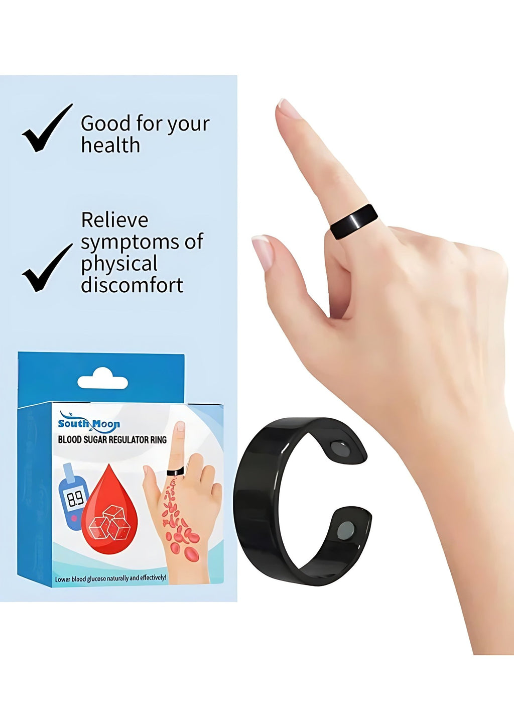 South Moon – Blood Sugar Regulator Ring (Original)